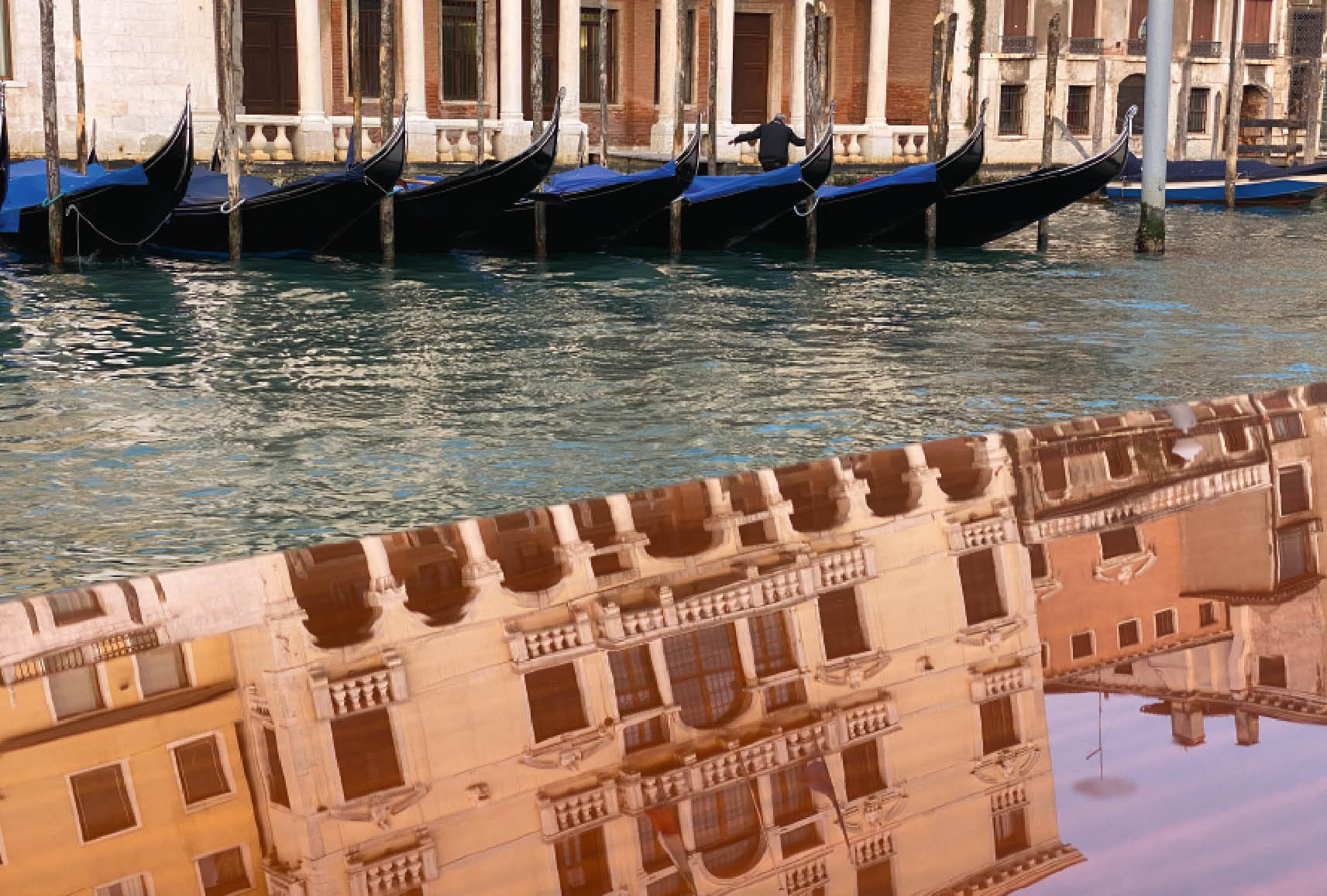 sheila les gondoles à venise