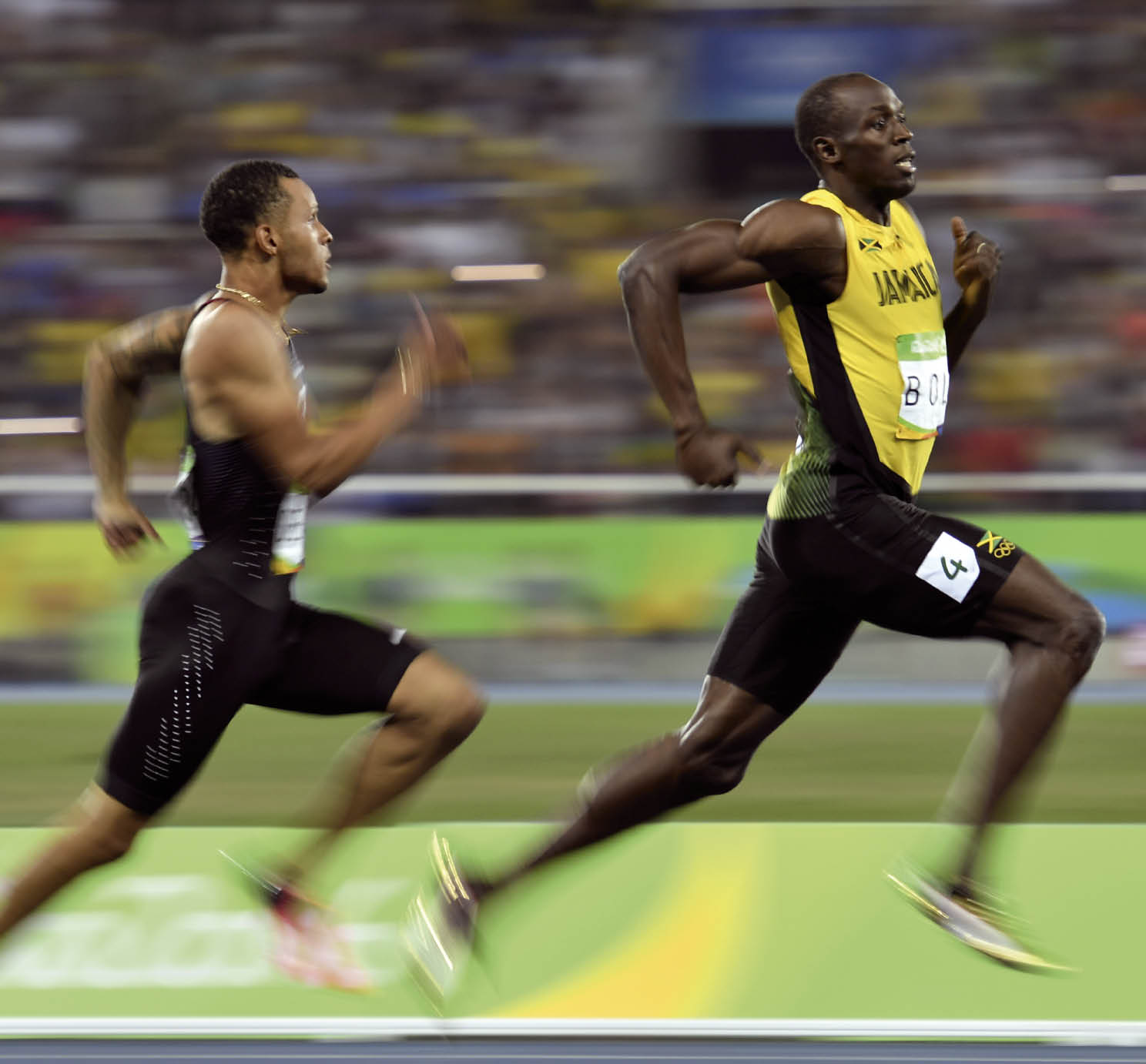 usain bolt vitesse max