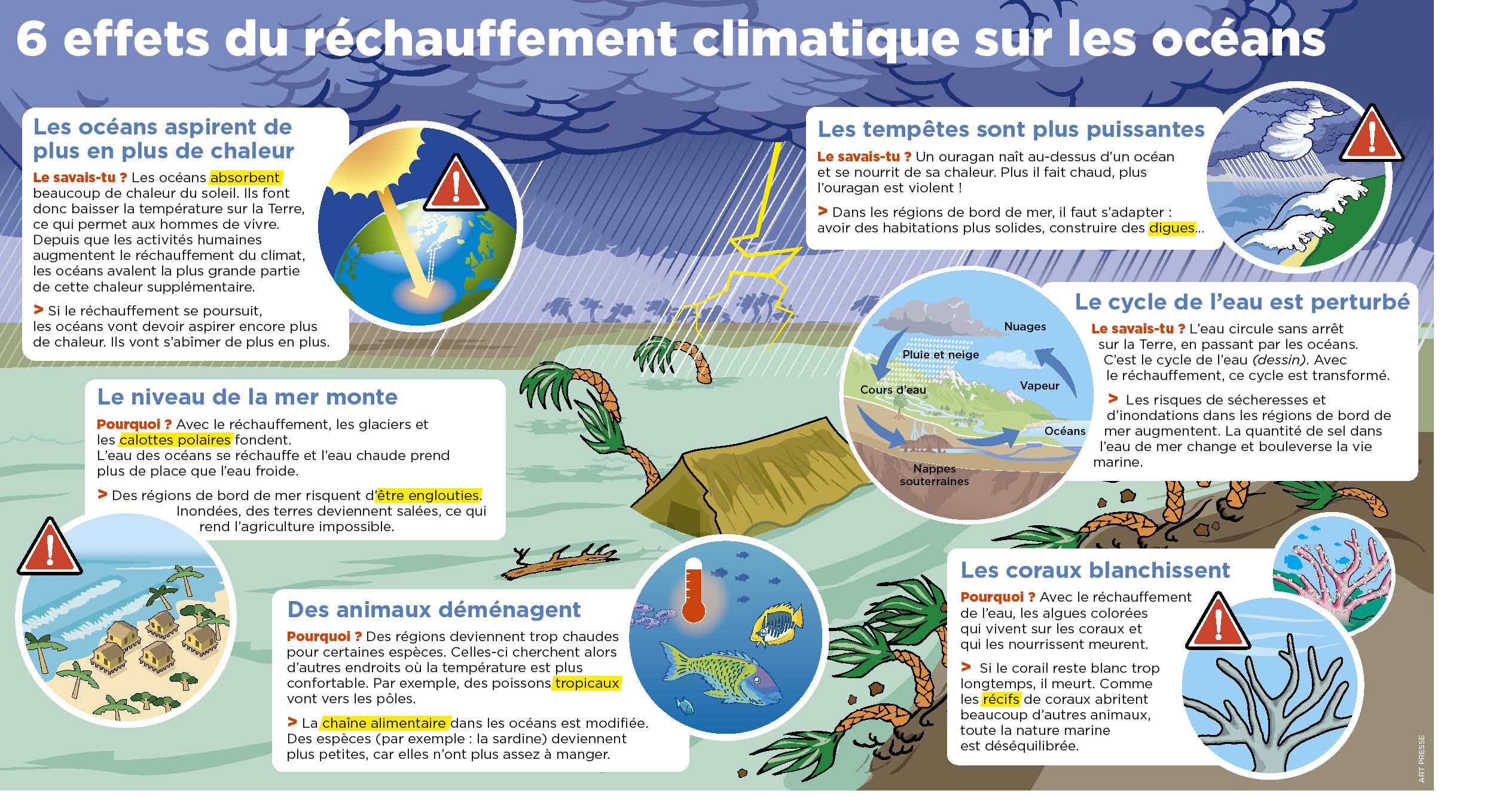 Avec Le Rechauffement De La Planete Les Oceans Sont En Danger Le Petit Quotidien Le Seul Journal D Actualite Pour Les Enfants De 6 10 Ans