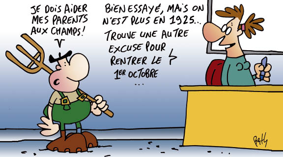 Jusqu'en quelle année la rentrée a-t-elle eu lieu le 1er octobre? | Playbac  Presse Digital: journaux jeunesse Le Petit Quotidien, Mon Quotidien,  L'actu, L'éco et plus !
